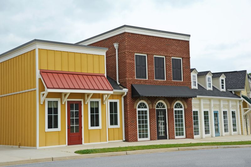 Vibrant Home Facades