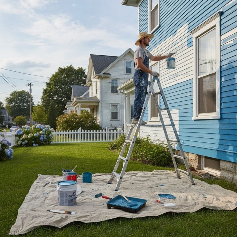 Contact About Exterior Residential Painting
